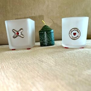 Partylite XO’s votive candle holders